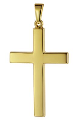 trendor Schmuck Kreuz-Anhänger für Herren 28 mm Gold 333 / 8K 75541