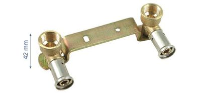 16 * 1/2" MS Montagebrücke doppeltgekröpft IG Henco