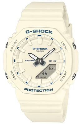 Casio G-Shock Classic Ana-Digi Damenuhr Elfenbeinfarben GMA-P2100BA-7AER