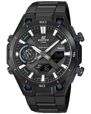 Casio Edifice Herren-Armbanduhr Sospensione Solar Schwarz ECB-2300DC-1AEF
