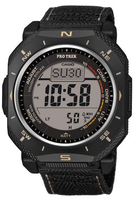 Casio Pro Trek Outdoor Herrenuhr Solar Schwarz PRG-69B-1ER