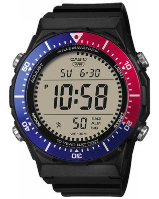 Casio Casio Timeless Herren-Uhr Digital Blau/Rot AE-1700H-1A2VEF