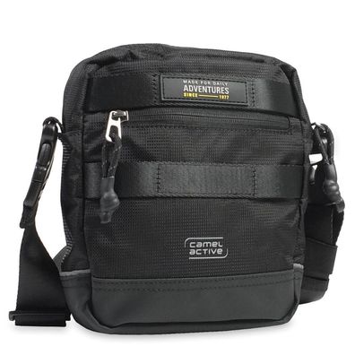 camel active Cross Bag S 012225, black, Herren