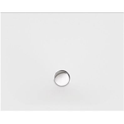 Schröder Rechteckduschwanne Flat New E 100x80x2 cm weiß