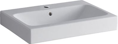Geberit lavabo iCon avec trou de robinet, avec trop-plein 600x485 mm blanc