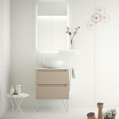 Waschtischunterschrank Monterrey 600 2 Schubladen Macchiato