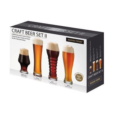 Bierglas Set Craft Beer Set II 4-teilig MAISON FORINE