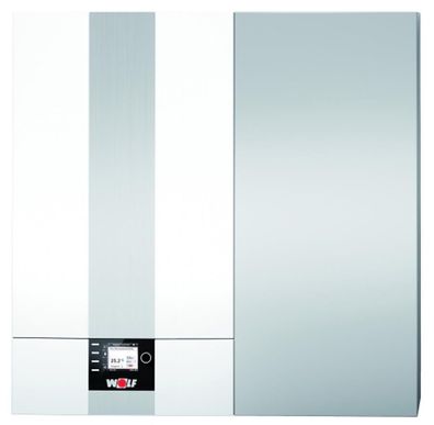 Wolf Gasbrennwert-Zentrale CGW-2 mit Schichtenspeicher, 14/100L