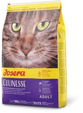 Josera Culinesse 10kg Katzen Trockenfutter Lachs Geflugel Anti Hairball Glanzfell