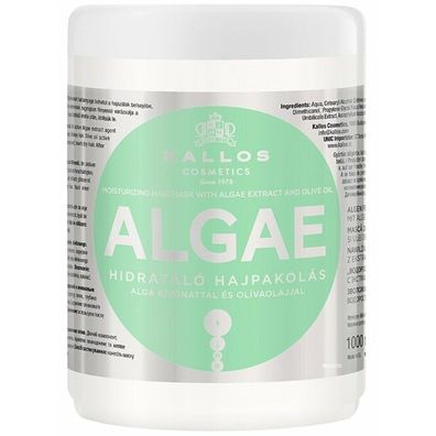 Kallos Cosmetics Kallos Algae Moisturizing Hair Mask And Olive Oil 1000 ml