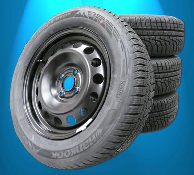 Winterräder Original FORD EcoSport ab 10/17 Hankook W320 205 60 16 Stahl D19