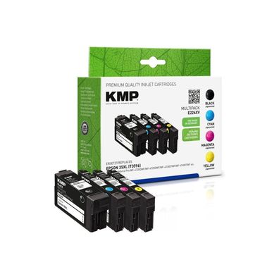 KMP Patrone Epson Pro WF-4720DWF ers. 35XL T3596 bk, , ,