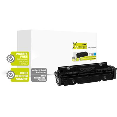 KMP XVantage® cyan Toner kompatibel zu HP 415X (W2031X)