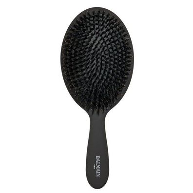 Balmain Luxury SPA Bürste aus Wildschweinborsten Schwarz