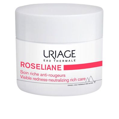 Roseliane Anti-redness Rich Cream with Shea Butter, Ginseng and Algae Extracts 50ml