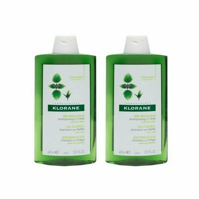 Klorane champu ortiga 2x400ml ba