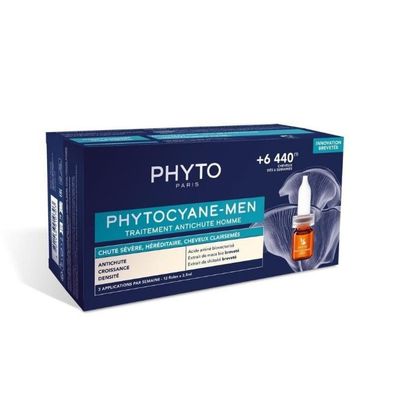 Phyto Phytocyane Männer Anti-Haarausfall 12x5ml