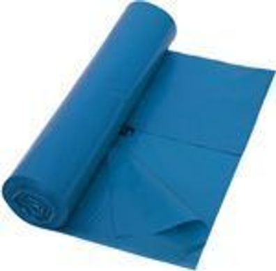 Premium Abfallsack Typ 80 Blau Nr.400353 700x1100mm, rt.m.10 Ro./per Ro.a 25 Stk
