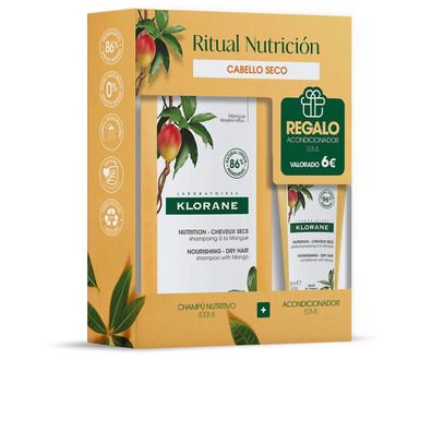Klorane champu mango 400ml+acondicionado