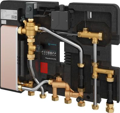 Oventrop Wohnungsstation Regudis W-HTE kupfergelötet, 25 l/min