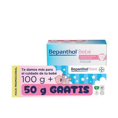 Bepanthol BABY Schutzsalbe für den Po des Babys 100 g + 50 g 2 Einheiten