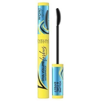 Eveline Cosmetics Wasserdichte Viva Volume Mascara für Maximales Volumen und Sch