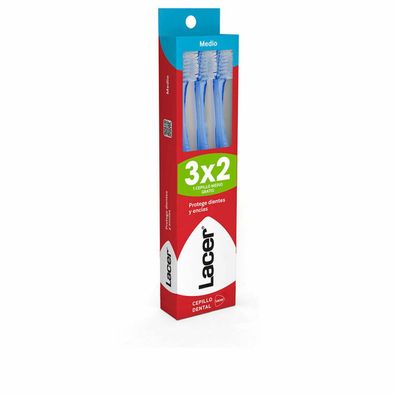 Zahnbürste, mittlere Packung, 3 Einheiten