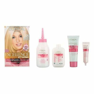 L'Oréal Professionnel Excellence Creme tinte #01 rubio ultra claro natural 192ml