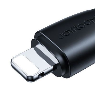 Joyroom Surpass A11 USB-A zu Lightning Ladekabel, 2.4A, 1.2 Meter, Schwarz
