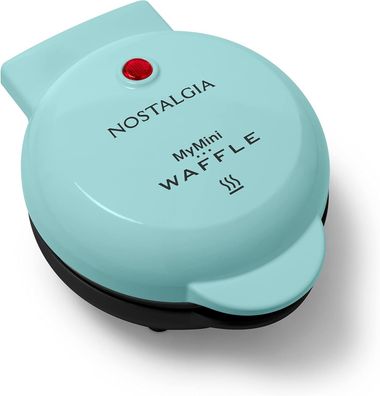 Nostalgia MyMini Elektrischer Waffelmaker 550 Watt Waffeleisen #Y101-787