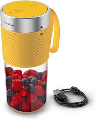 Moulinex Lightmix LM1C0210 Tragbarer Standmixer 300 ml wiederaufladbar #Y106-18