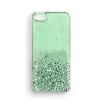 Wozinsky Star Glitter Schutzhülle mit Glitzer für Samsung Galaxy A72 4G - Grün