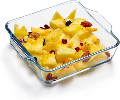 Nutriups 0.8L Auflaufform Mini Glas Lasagne Auflaufform Backform #Y91-1141