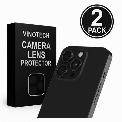 2x Kamera Schutz Glas für iPhone 16 15 14 13 Pro Max Panzerfolie VINOTECH®