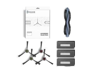 Ecovacs Ersatzteil Set 4X Seitenbürsten, 1x Hauptbürste, 3X Filter #Y68-1238