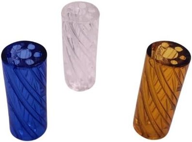 Glasfilterspitzen gedreht 7 Löcher 12 mm x 30 mm Filterspitzen NEU #Y91-823