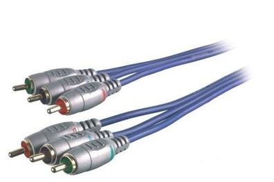 Vivanco SICRR 3310 10 m 3× RCA YUV (Komponenten-) Videokabel #Y67-708