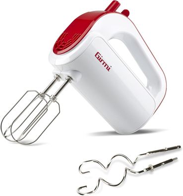 Girmi SB02 Elektrischer Handmixer 170 W Edelstahl Rührbesen Rührgerät #Y91-1208