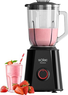 Solac S91605905 Standmixer 1500 W Smoothie Maker Zerkleinerer wie NEU #Y92-1210