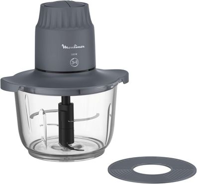 Moulinex DJ602110 Choppeo Multi Zerkleinerer mit Glasschale 1 l Mixer #Y71-1154
