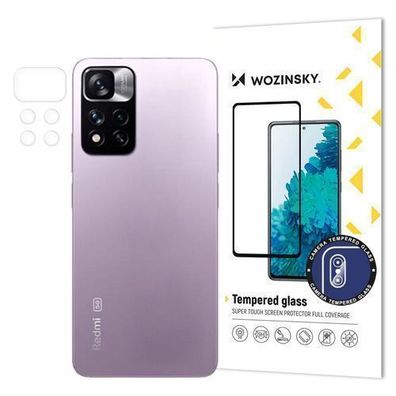 Wozinsky Panzerglas für Xiaomi Redmi Note 11 Pro+ - 9H Schutzglas für Kameralins