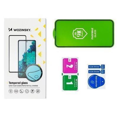 Wozinsky Vollabdeckung Flexi Nano Schutzglas mit Rahmen für Xiaomi Redmi Note 11