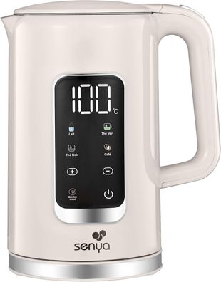 SENYA SYBF-K043C Elektrischer Wasserkocher 1,7 l digitales Display #Y107-1293