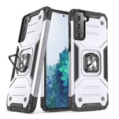 Wozinsky Ring Armor Hybrid Schutzhülle mit Magnetischer Halterung für Samsung Ga