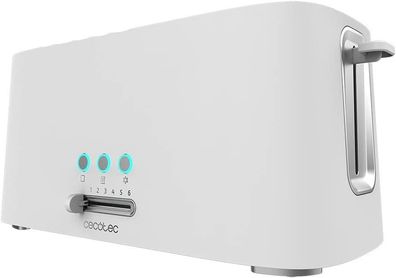 Cecotec 03190Toast&Taste 9000 Doppel White 4 Toastscheiben ?1630 Watt #Y99-1126