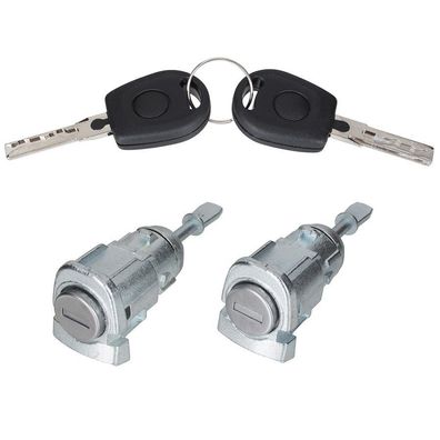 Skoda Fabia I 99-08 Türschlosseinsätze vorne links + rechts, 2 Stück. KPL