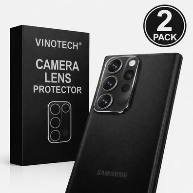 2x Kamera Schutz Glas Samsung Galaxy S24 S23 Ultra Kamera Panzerfolie VINOTECH®