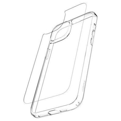Spigen Airskin Hybrid Hülle für iPhone 15 Plus - Transparent