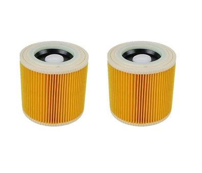 Kartuschenfilter 2 x Staubsaugerfilter für Kärcher Premium Ersatzfilter #Y69-628