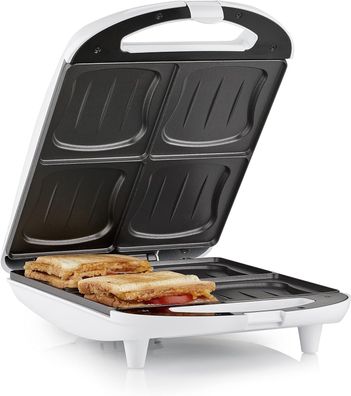 Tristar SA-3065 Sandwich Maker 4 Sandwiches Antihaftbeschichtung #Y105-1027